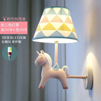Applique Murale Licorne LED - Décor Nordique Anime