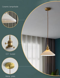 Lustre LED Japonais Nordique Luxe