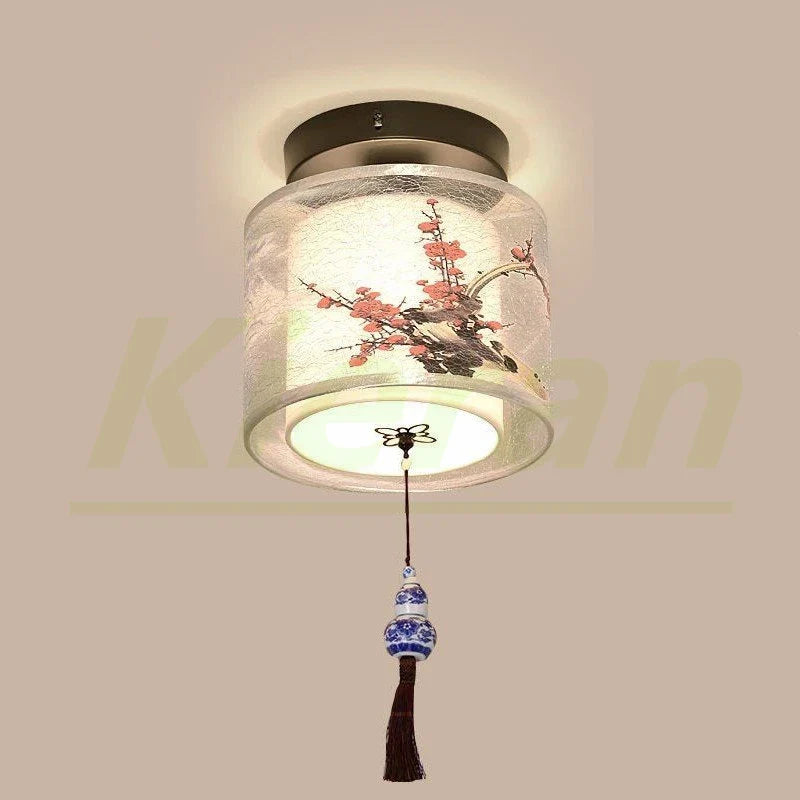 Plafonnier LED Moderne Lotus Oiseau pour Hôtel KTV