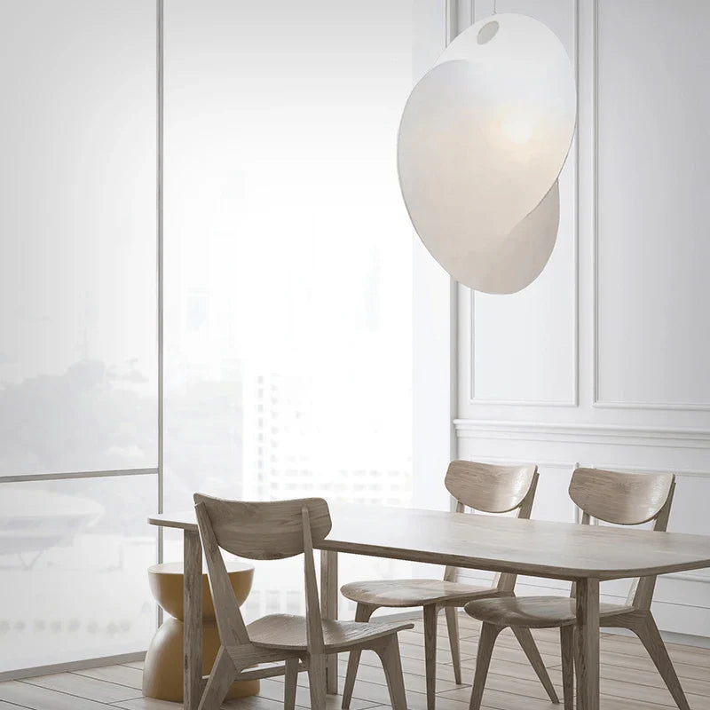 Lustre Led Wabi Sabi nordique pour la salle à manger barre de chambre Villa Loft Duplex Escalier Suspensions Décoratif