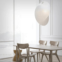 Lustre Led Wabi Sabi nordique pour la salle à manger barre de chambre Villa Loft Duplex Escalier Suspensions Décoratif