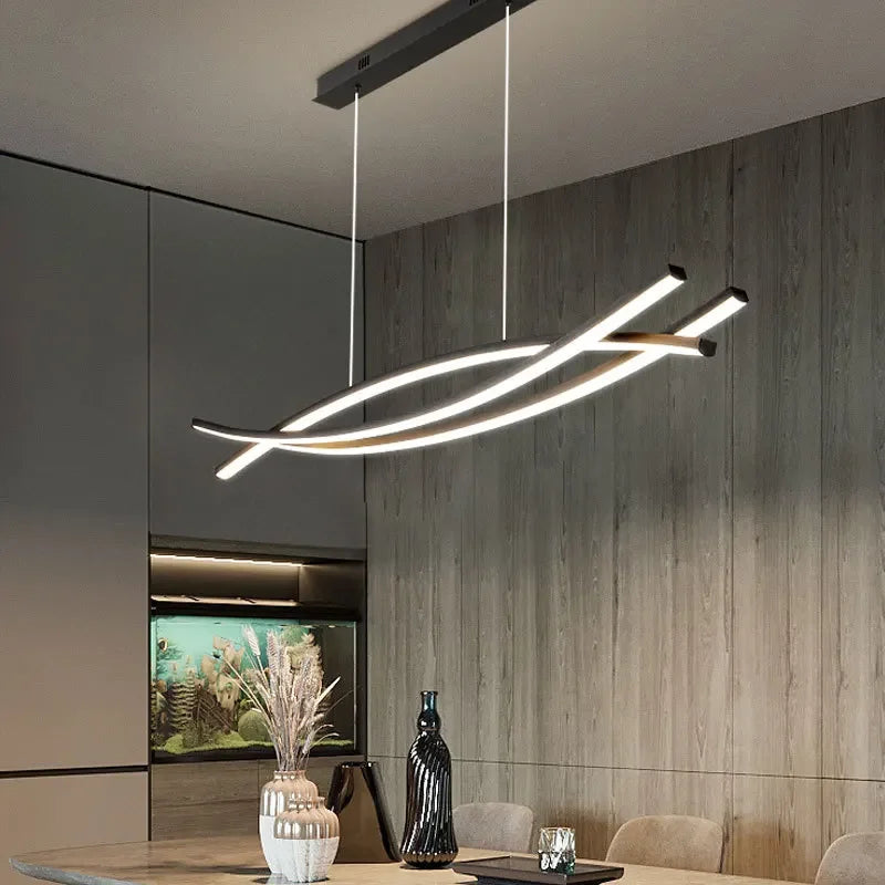 Plafonnier LED suspendu design moderne et élégant