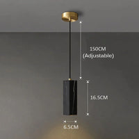 Suspension LED Design Nordique Wabi Sabi Décoratif