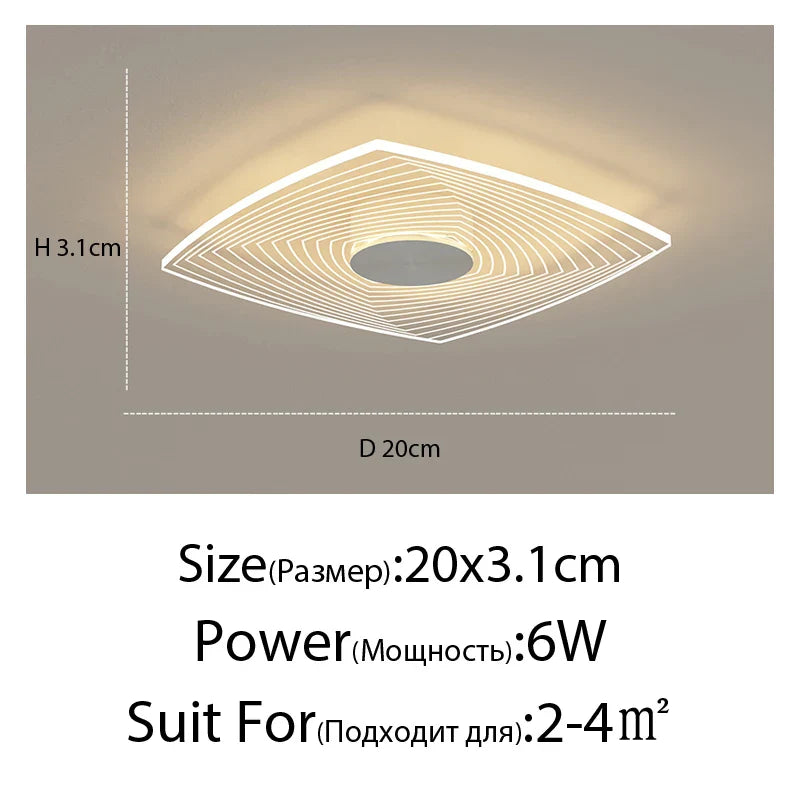 Plafonnier Moderne Minimaliste Fleur Créatif