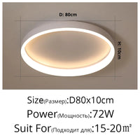 Lustre LED Design Moderne pour Éclairage Intérieur