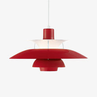 Suspension LED Coen avec abat-jours métalliques innovants