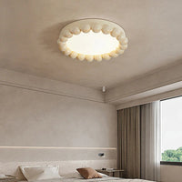 Plafonnier LED circulaire Nordic Cream Style
