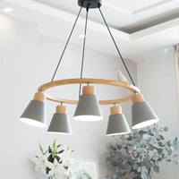 Lampe suspension nordique Macaron modernisée