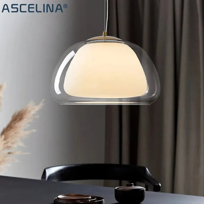 Lustre en Verre LUXE pour une Décoration Moderne de Maison