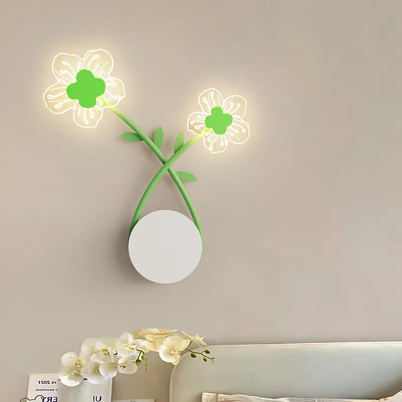 Applique murale LED "Green Leaf"