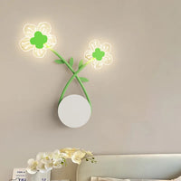 Applique murale LED "Green Leaf"