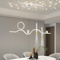 Plafonnier LED Nordique à Couleur Changeante