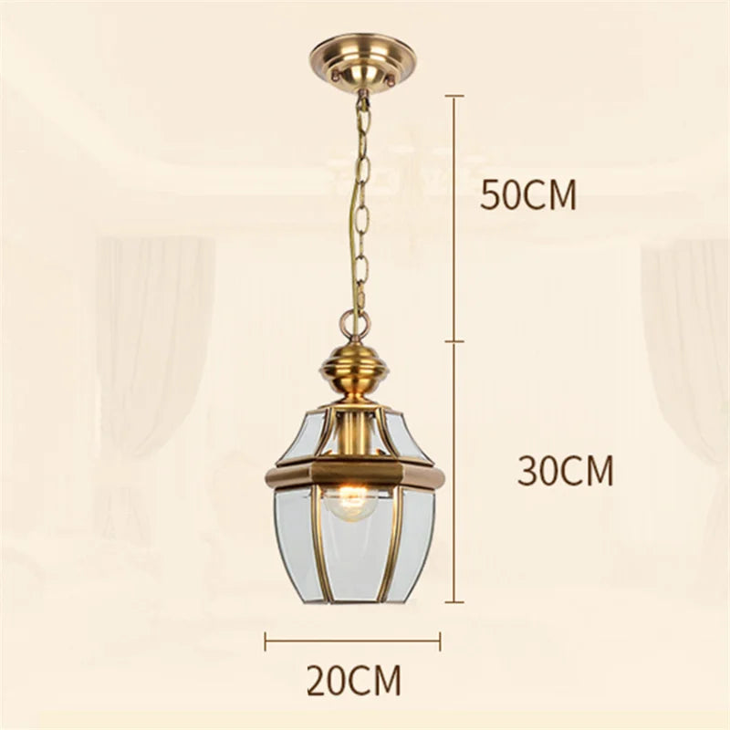 Suspension LED Vintage pour balcon contemporain