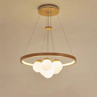 Plafonnier LED Sphère en Verre Design Moderne