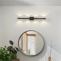 Applique murale LED dorée moderne