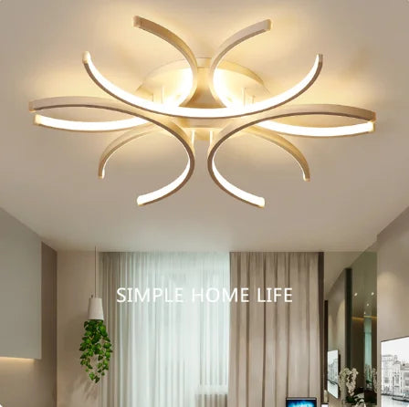 Lustre LED Nordique Moderne.