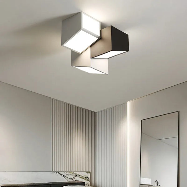 Plafonnier LED Géométrique Créatif