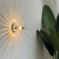 Applique murale en verre Bauhaus : effet murale signature