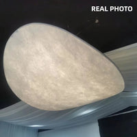Nordic Silk LED Suspension Lights for Wabi Sabi Home Decor