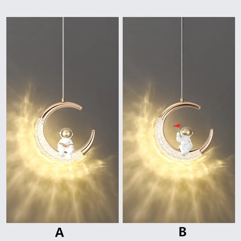 Lampe de chevet astronaute pour chambre d'enfant