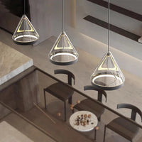 Lustre contemporain pour éclairage intérieur et Suspension