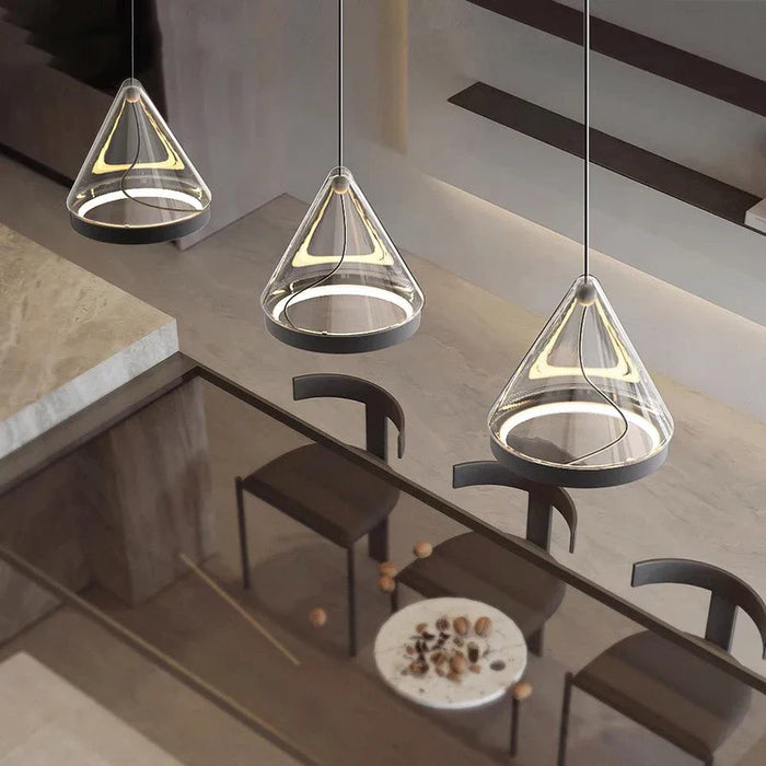 Lustre contemporain pour éclairage intérieur et Suspension