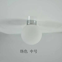 Plafonnier Led Globe en Verre