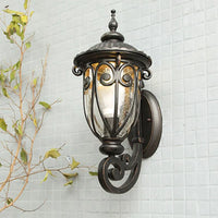 Applique murale extérieure Européenne, design rétro, étanche - Idéale pour le patio