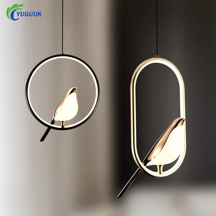 Suspension luminaire Nordique Créatif LED "Luxury Glow"