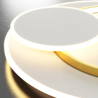 Lustre Circulaire Moderne pour un Éclairage Intérieur Décoratif