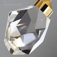 Lustre en cristal de luxe Ling Iceberg LED