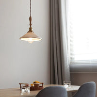 Suspension LED Cuivre et Bois : Décoration Intérieure Moderne