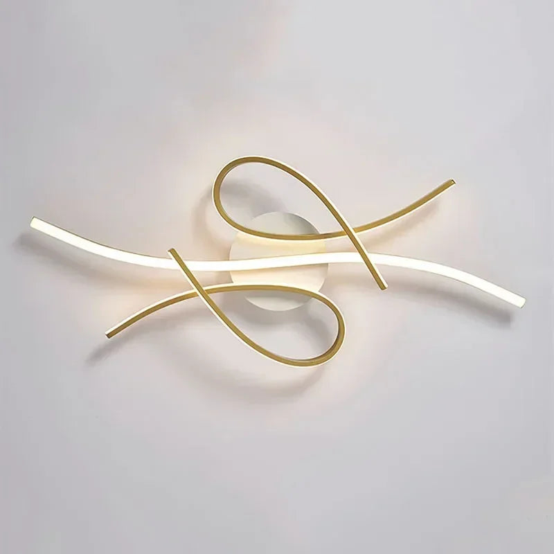 Plafonnier LED moderne pour hôtel et intérieur - Luxe illuminé