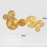 Applique Murale LED Dorée Élégante - Style Moderne pour Décoration d'Intérieur