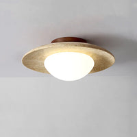 Plafonnier Maison Déco Crème Pierre Wabi Sabi
