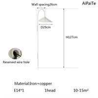 Lampadaire en marbre et pierre ajustable - Luxe et Élégance