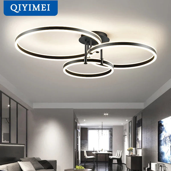 Lustre LED en Acrylique avec Éclairage Haut et Bas
