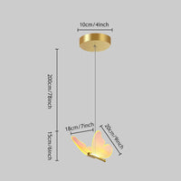 Suspension LED moderne en acrylique avec 3 couleurs - LuminaBloc™