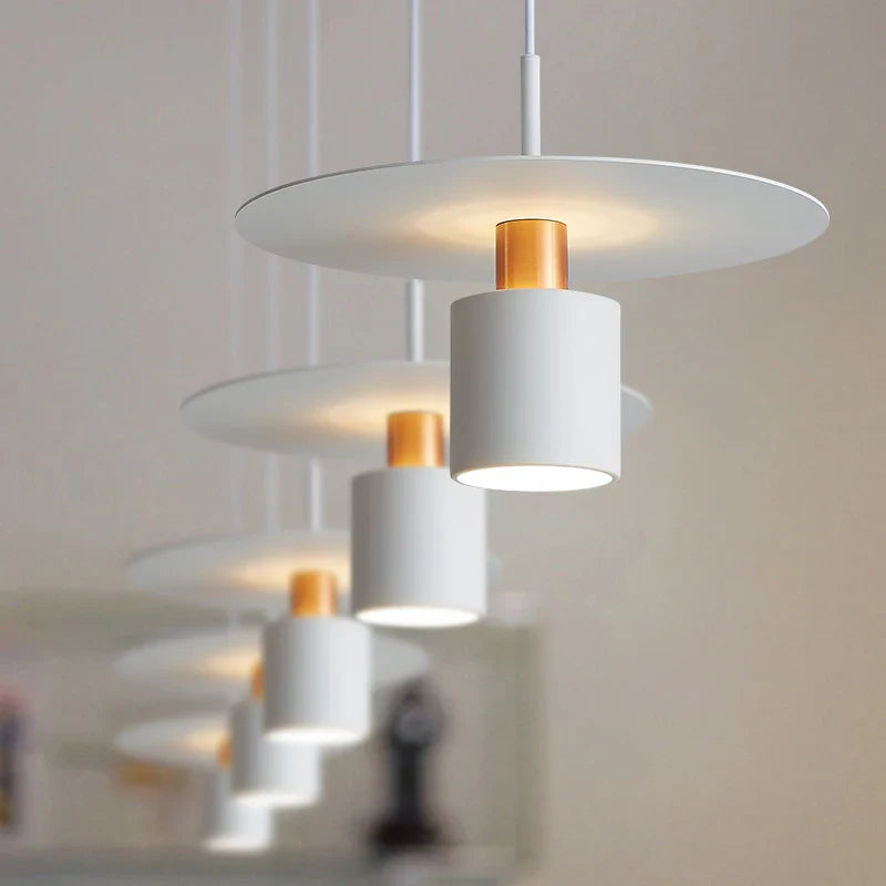 Lustre Nordique LED Créatif pour Restaurants et Centres Commerciaux