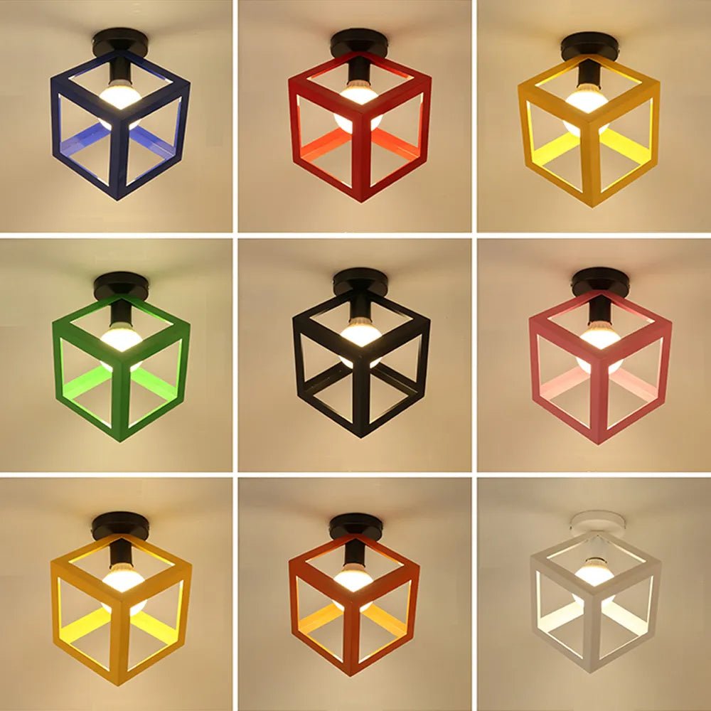 Plafonnier LED Rétro Minimaliste