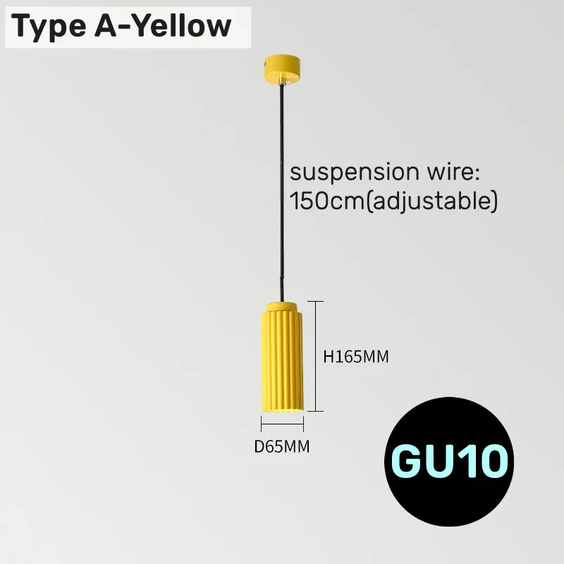 Suspension LED Art Moderne Colorée
