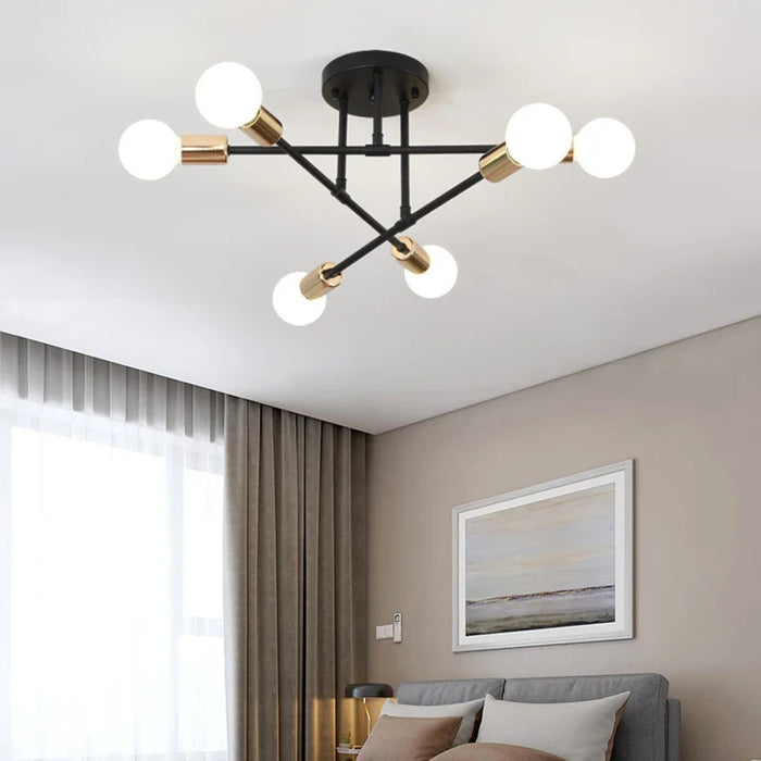 Lustre Suspendu Luxe Vintage LED