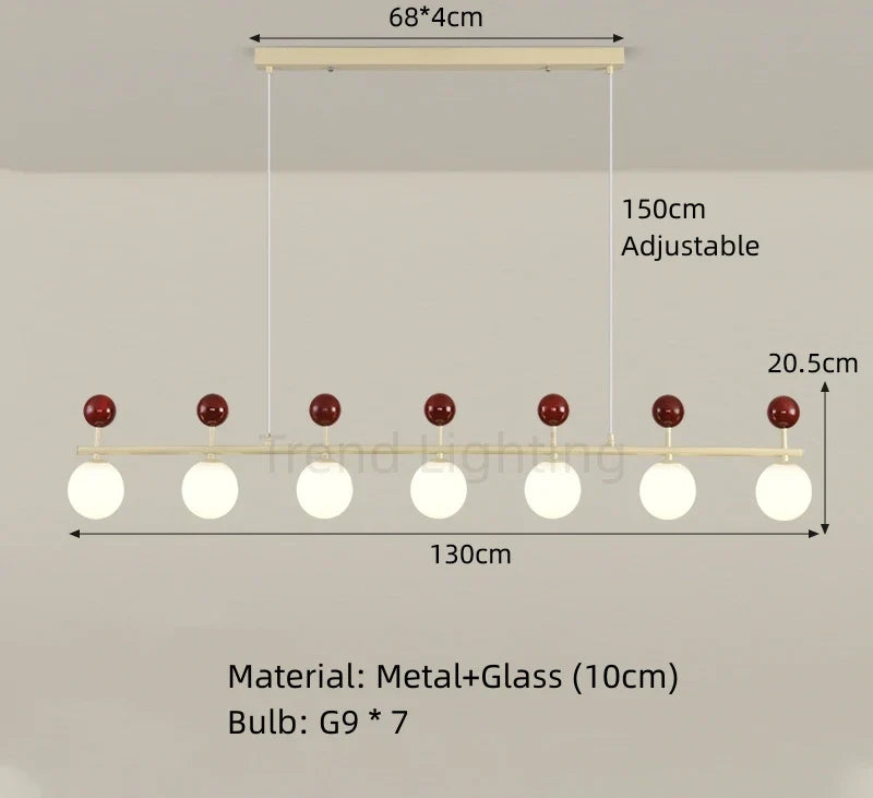 Lustre en verre et métal au design dynamique pour sublimer votre intérieur