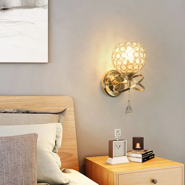 Applique murale cristal contemporaine