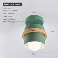 Plafonnier Nordic Wood - Luminaire Créatif pour une Décoration Moderne