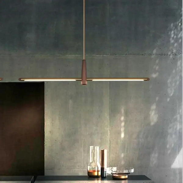 Lustre Moderne Bois LED pour un design unique en son genre