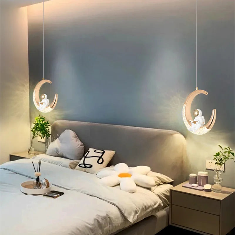 Lampe de chevet astronaute pour chambre d'enfant