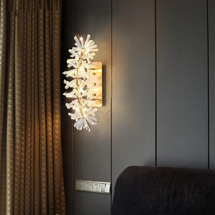 Applique Murale LED en Cristal Moderne avec Ampoule G4 - Luxe Illuminé