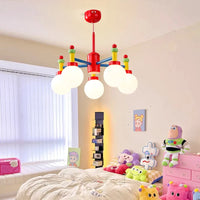 Lustre LED moderne pour chambre d'enfant - Style médiéval Memphis