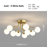 Lustre LED Moderne en Fer pour un Loft Élégant